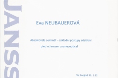 2011: Janssen - základní postupy ošetření