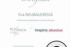 2016: Jansen Cosmetics - použití a ošetření přípravky